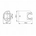 Держатель для лейки Iddis 020CP00I53