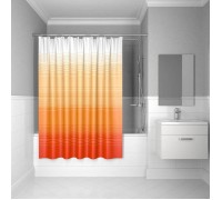 Штора для ванной комнаты, 200х200 см, Orange Horizon 300P20RI11