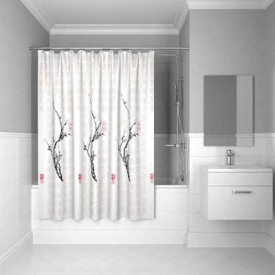 Штора для ванной комнаты, 200х200 см, Cherry Tree SCID100P
