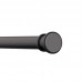 Карниз для ванной комнаты, 110-200 см, Iddis Elegante RSB0120i14, черный матовый
