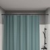 Карниз для ванной комнаты, 110-200 см, Iddis Elegante RSB0120i14, черный матовый