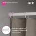 Карниз для ванной комнаты, 110-200 см, Iddis Elegante RSW0120i14, белый матовый