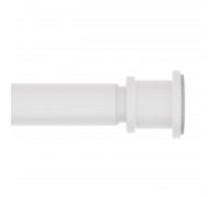 Карниз для ванной комнаты, 110-200 см, Iddis Elegante RSW0120i14, белый матовый