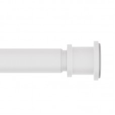 Карниз для ванной комнаты, 110-200 см, Iddis Elegante RSW0120i14, белый матовый