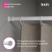 Карниз для ванной комнаты, 110-200 см, Iddis Elegante RSW0120i14, белый матовый