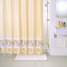 Штора для ванной комнаты, 200х180 см, Beige Fresco SCMI013P