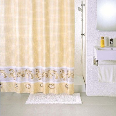 Штора для ванной комнаты, 200х180 см, Beige Fresco SCMI013P