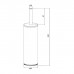 Ерш напольный iddis BRU01CCi47 хром