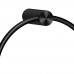 Полотенцедержатель кольцо Raiber Graceful RPB-80006 черный
