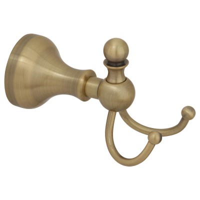 Крючок двойной Veragio Gialetta Bronzo VR.GIL-6433.BR