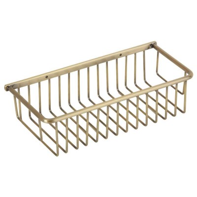 Полка-решетка прямоугольная Veragio Gifortes Bronzo VR.GFT-9045.BR