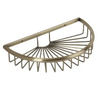 Полка-решетка полукруглая Veragio Gifortes Bronzo VR.GFT-9048.BR