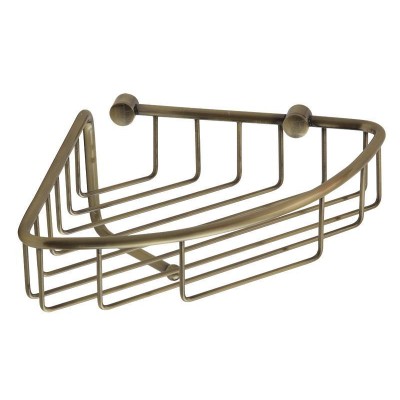 Полка-решетка угловая Veragio Gifortes Bronzo VR.GFT-9057.BR