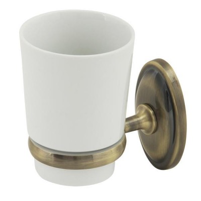Стакан настенный Veragio Bonjour Bronzo VR.BNR-7840.BR