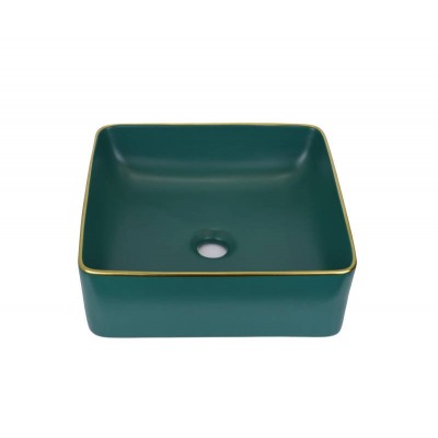 Раковина чаша Bronze de Luxe Golden Meadow 1063, зеленый