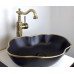 Раковина чаша Bronze de Luxe Black Orchid 1395, черный