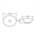 Раковина накладная D&K Matrix DT1390708, белый матовый