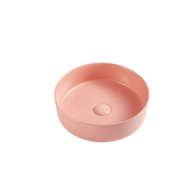 Раковина накладная D&K Matrix DT1391504, розовый матовый
