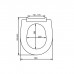 Сиденье для унитаза Iddis 005PPS3i31 полипропилен, Soft Close