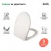 Сиденье для унитаза Iddis ID 136 Dp Sc, Soft Close, дюропласт