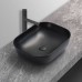Раковина керамическая Vincea VBS-101MB, матовый черный