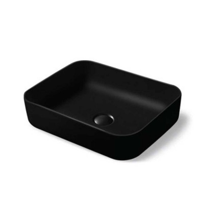 Раковина керамическая Vincea VBS-105MB, матовый черный
