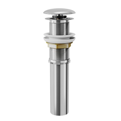 Донный клапан для раковины DK DC9001 1/4" клик-клак, хромированная крышка