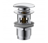 Донный клапан с переливом Raiber Premium RP-50, хром