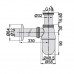 Сифон для раковины Veragio Sbortis VR.SBR-8111.CR