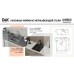 Кухонная мойка D&K DKS415006 нержавеющая сталь, графит