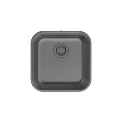 Мойка для кухни Iddis Mate MAT44GMi77, графит, 446*446, нерж. сталь