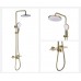 Душевая система Bronze de Luxe Icon 80112CG, матовое золото