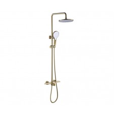 Душевая система Bronze de Luxe Icon 80112CG, матовое золото