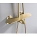 Душевая система Bronze de Luxe Icon 80112CG, матовое золото