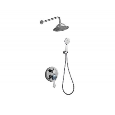 Душевая система встраиваемая Bronze de Luxe Yasmina NT800/B03-2 хром