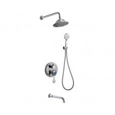 Душевая система встраиваемая Bronze de Luxe Yasmina NT800/B03 хром
