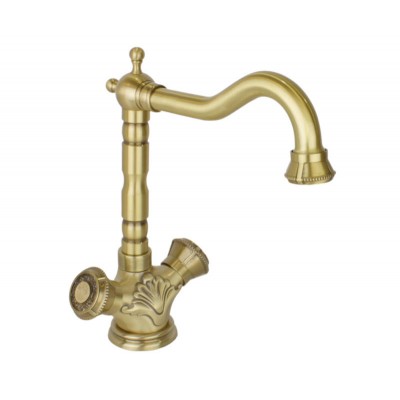 Смеситель для раковины Bronze de Luxe Royal 10105, бронза