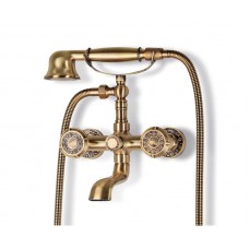 Смеситель для ванны с душем Bronze de Luxe Royal 10119