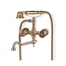 Смеситель для ванны с душем Bronze de Luxe Royal 10119D