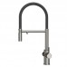 Смеситель для кухни 3 в 1 Elghansa Kitchen Pure Water 56F5511-Gun под фильтр, оружейная сталь