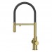 Смеситель для кухни 3 в 1 Elghansa Kitchen Pure Water 56F5511-MattGold под фильтр, матовое золото