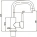 Смеситель для раковины Elghansa Cliq 16A1024