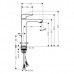 Смеситель для раковины Hansgrohe Metris 31183000