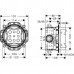 Скрытая часть Hansgrohe iBox universal 01800180