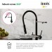 Смеситель для кухни с фильтром и гибким изливом Iddis Ace ACEBLFFi05, черный