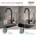 Смеситель для кухни Iddis Pure PURBLFJi05 под фильтр, черный