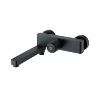 Смеситель для ванны с управлением Push Control Iddis Slide SLIBLBTi02WA черный