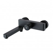 Смеситель для ванны с управлением Push Control Iddis Slide SLIBLBTi02WA черный