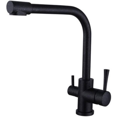Смеситель для кухни Kaiser Merkur 26044-2 Black под фильтр