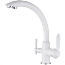 Смеситель для кухни Kaiser Vincent 31244-10 White под фильтр